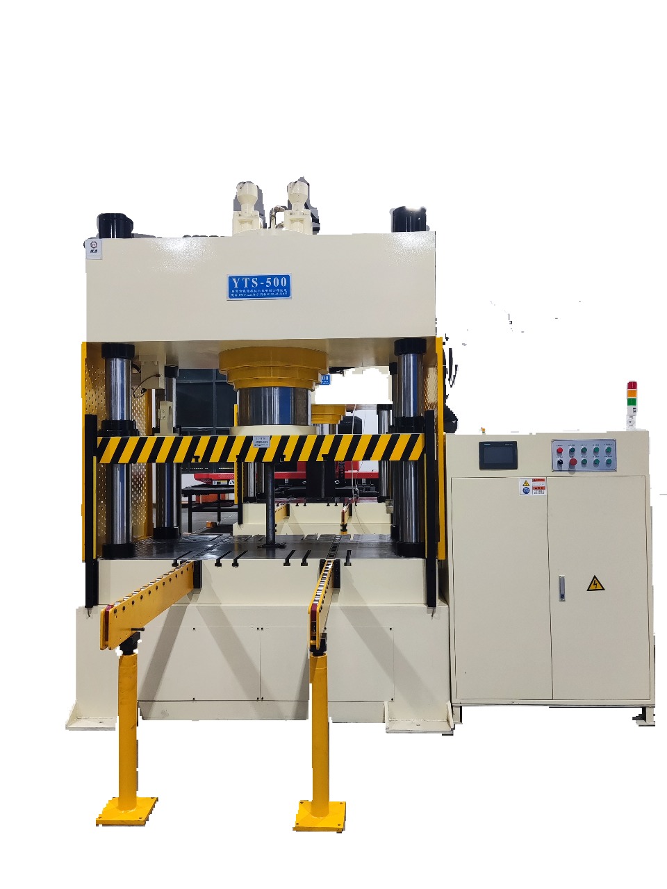 500噸四柱萬能香蕉黄片直播正視圖